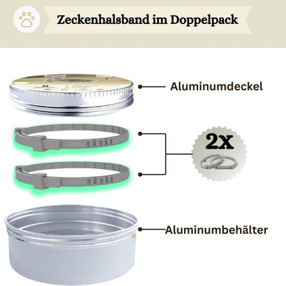 Zeckenhalsband für Katzen - 2 Stück