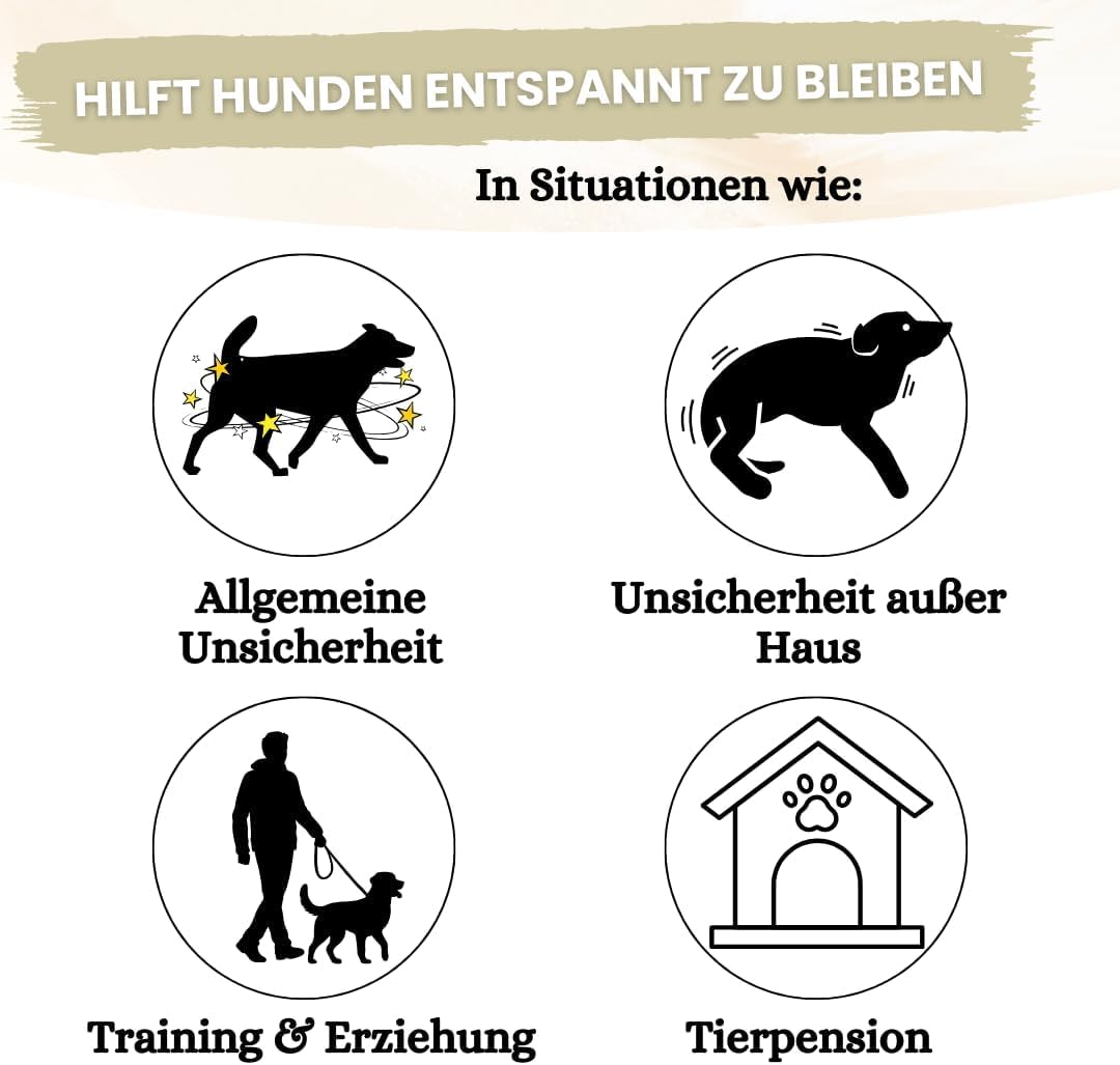 Beruhigungshalsband für Hunde - 2 Stück