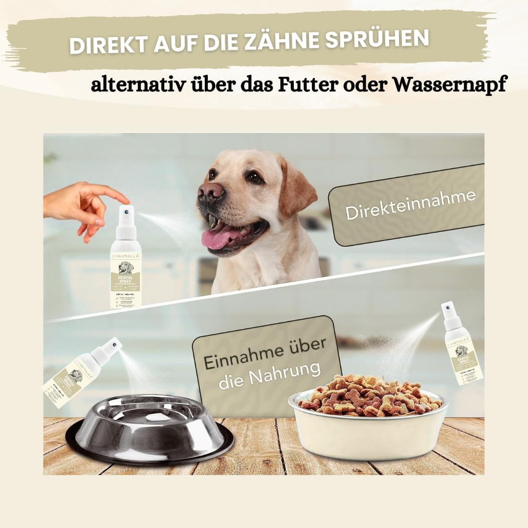 Dentalspray für Hunde & Katzen -150 ml