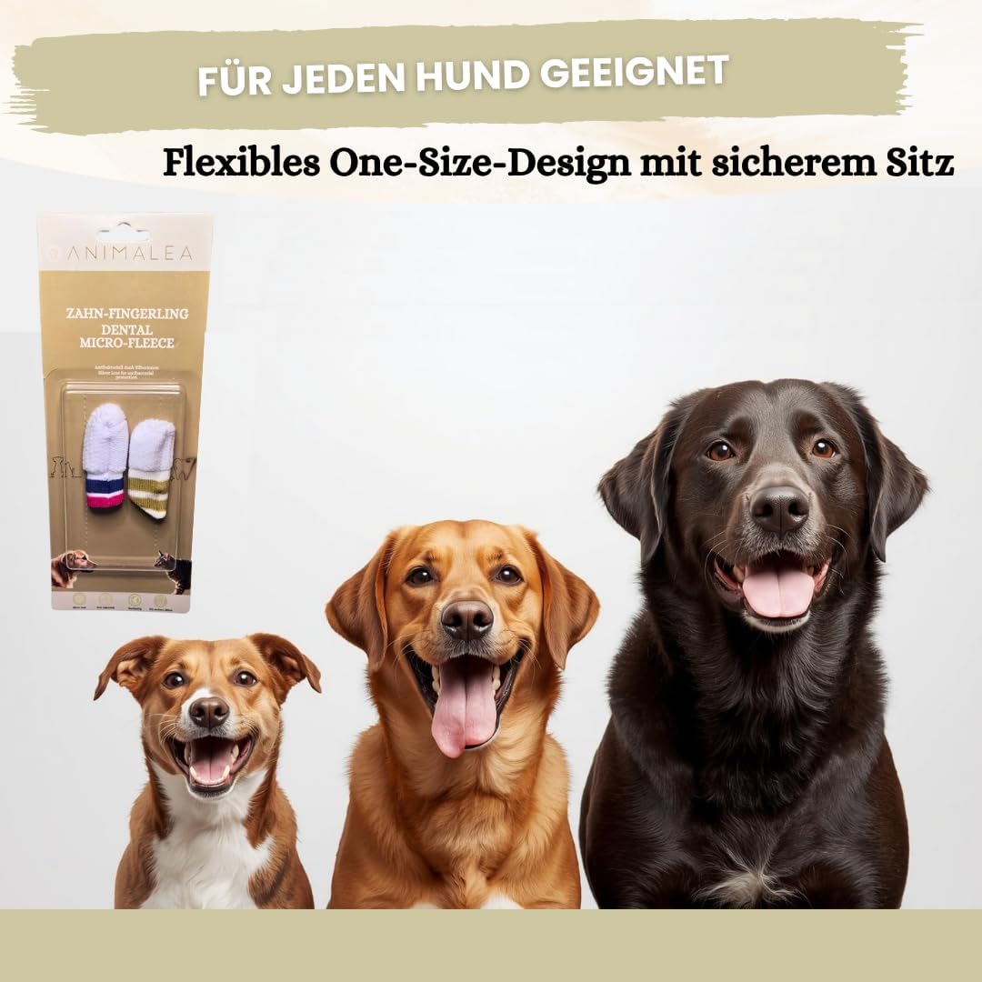Zahnbürste für Hunde und Katzen - 2 Stück (Kopie)