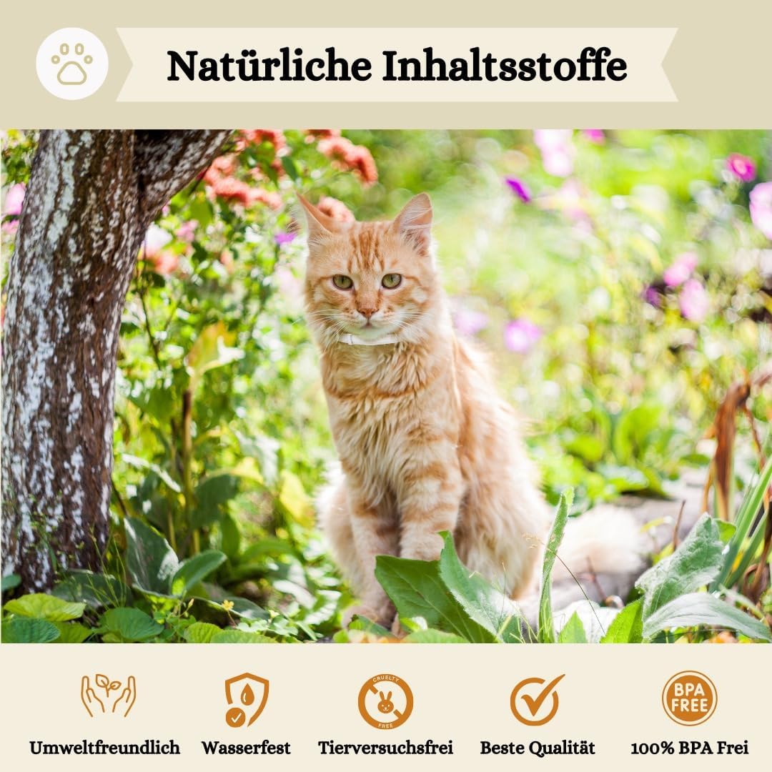 Zeckenhalsband für Katzen - 2 Stück