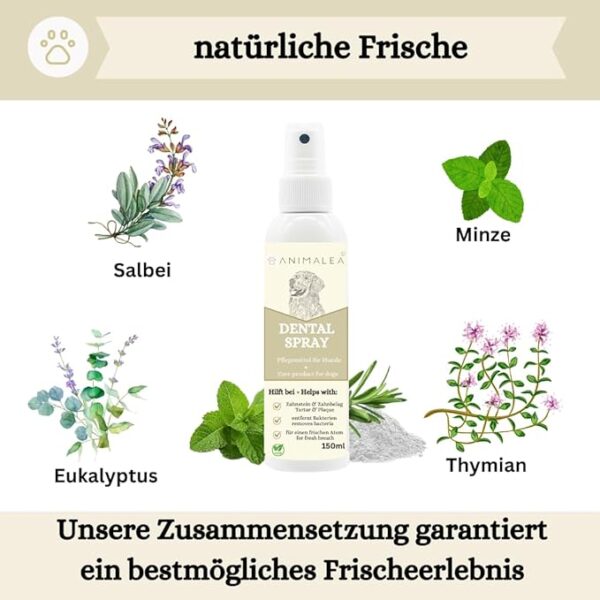 Animalea® Dentalspray für Hunde & Katzen (150 ml) – Bild 4