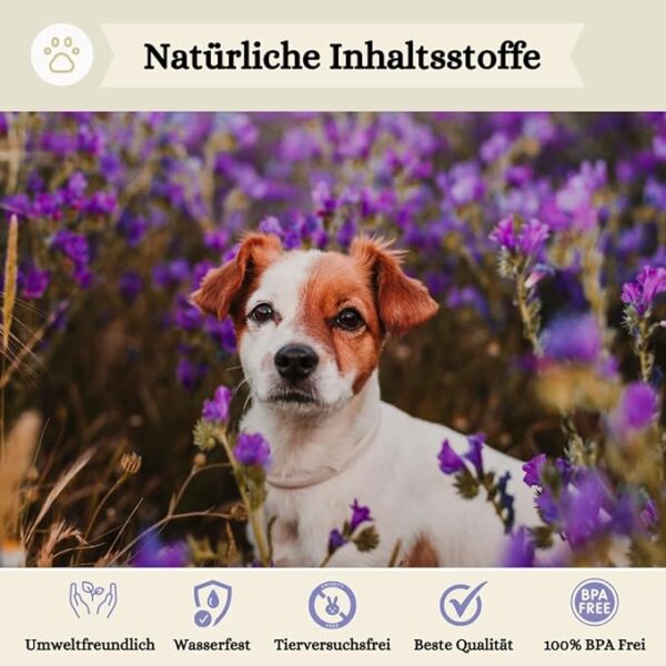 Animalea® Zeckenhalsband für kleine Hunde (2 Stück) - Länge 38cm – Bild 3