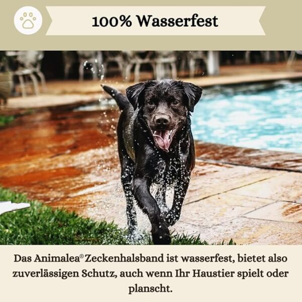Animalea® Zeckenhalsband für große Hunde (2 Stück) - Länge 62cm – Bild 4
