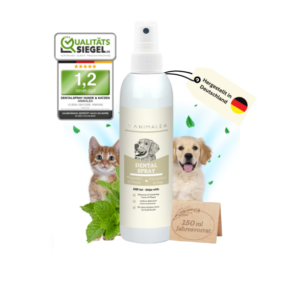 Animalea® Dentalspray für Hunde & Katzen (150 ml)