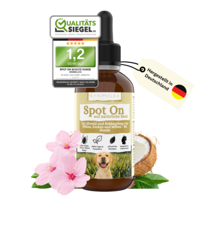 Animalea® Spot On für Hunde - 50ml - Zeckenmittel für Hunde