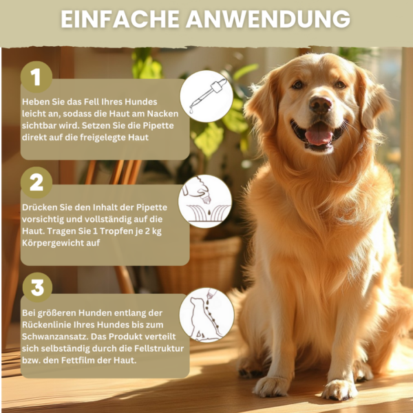 Animalea® Spot On für Hunde - 50ml - Zeckenmittel für Hunde – Bild 7